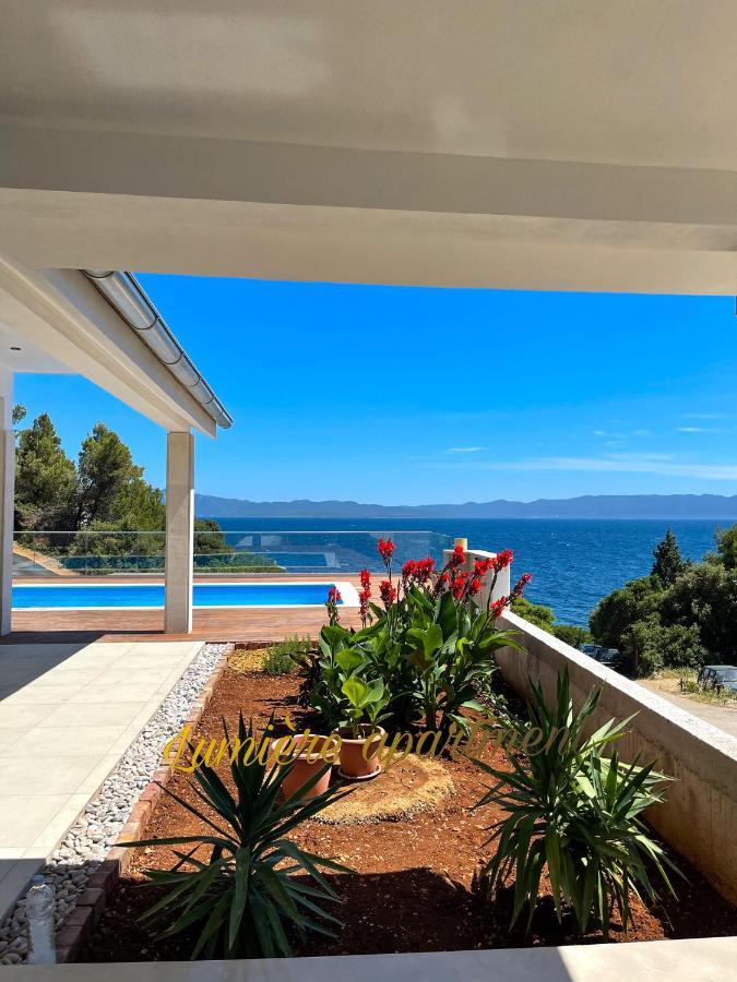 Seaview pool apartment-Lumière, Island Hvar-Gdinj Extérieur photo