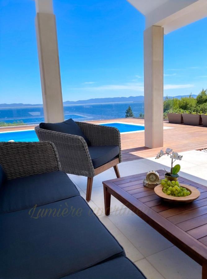 Seaview pool apartment-Lumière, Island Hvar-Gdinj Extérieur photo