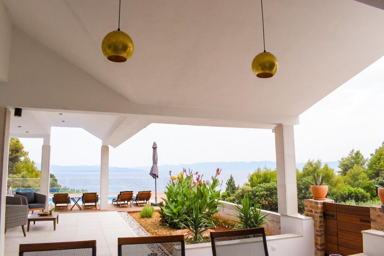 Seaview pool apartment-Lumière, Island Hvar-Gdinj Extérieur photo
