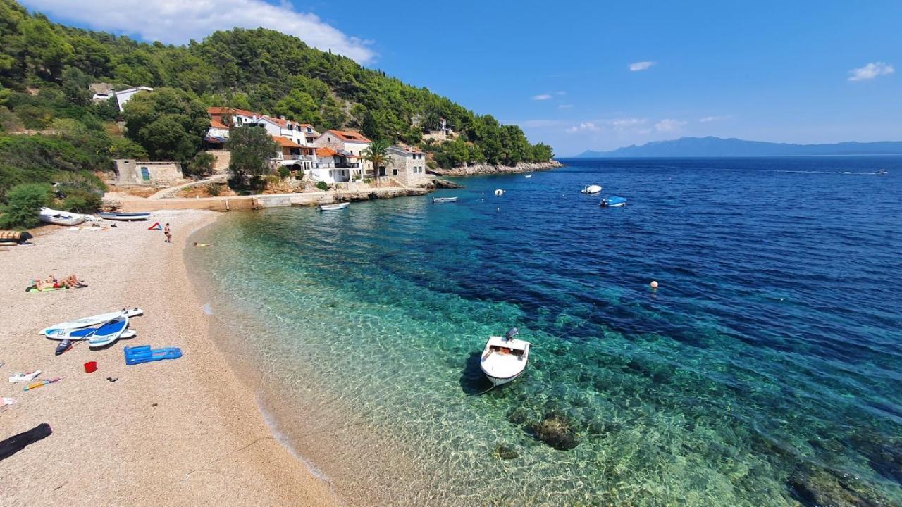 Seaview pool apartment-Lumière, Island Hvar-Gdinj Extérieur photo